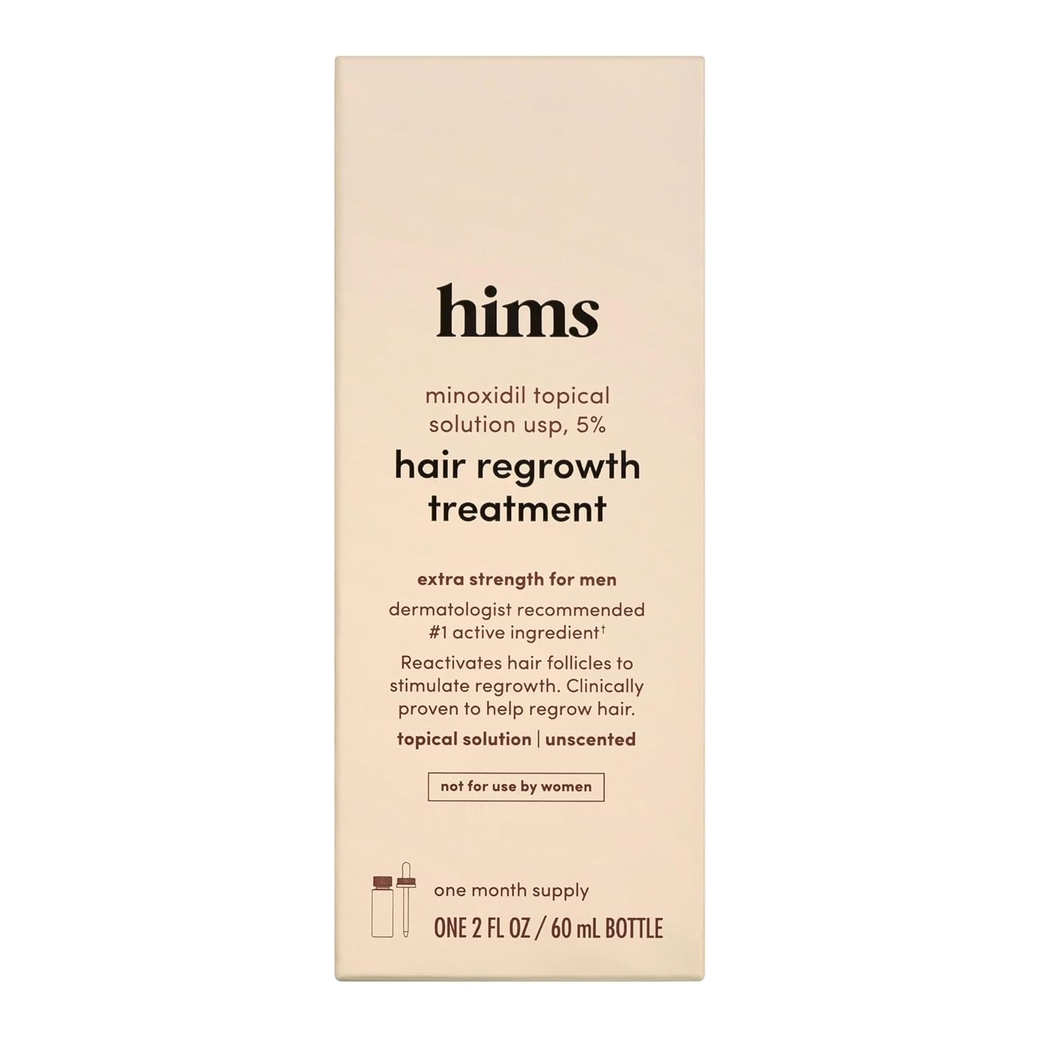 hims Thick Fix Shampoo & Conditioner Set for Healthy Hair Growth & Thickening - Eucalyptus Scent, 6.4 fl oz & hims Minoxidil 5% Topical Solution, Hair Loss & Regrowth Treatment for Men, 2 fl oz