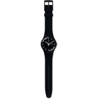 Swatch New Gent Biosourced Unisex Watch Casual Plastic Black Quartz Waterproof Mono Black