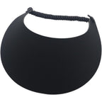 MG Women's Cotton Solid String Sun Visor Hat