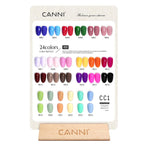 CANNI CC1 30Pcs 9ML Hema-free Gel Nail Polish Set, Black Pink Nude Red Blue Green Gel Polish Kit Color Soak Off LED Nail Gel Polish Set Nail Art Starter Manicure Salon DIY at Home