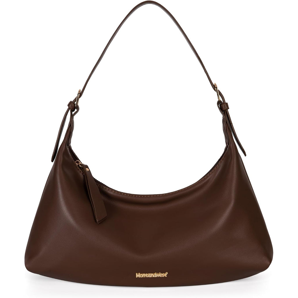 Montana West Medium Shoulder Purses For Women Crescent Hobo Bags Trendy Purses