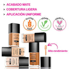 wet n wild Photo Focus Matte Liquid Foundation Soft Beige, Vegan & Cruelty-Free