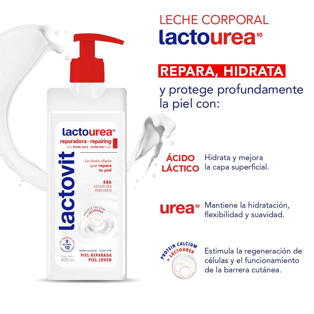 Lactovit Lactourea Body Milk 400Ml