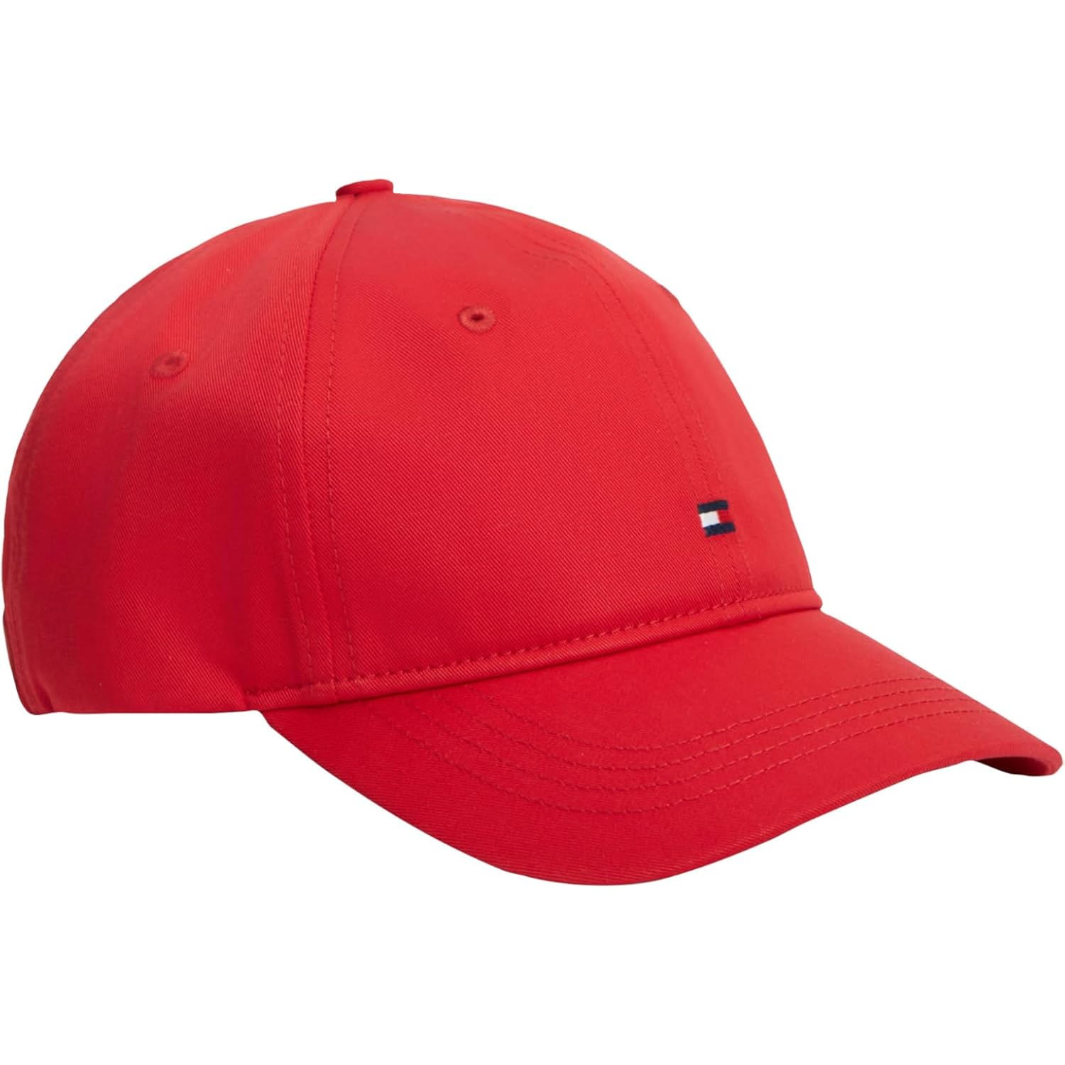 Tommy Hilfiger Women's Tommy Hilfiger Hats for Women | Cotton Logo Adjustable Baseball Cap Primary Red