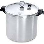 Presto 01784 23-Quart Induction Compatible Pressure Canner, Silver, Aluminum