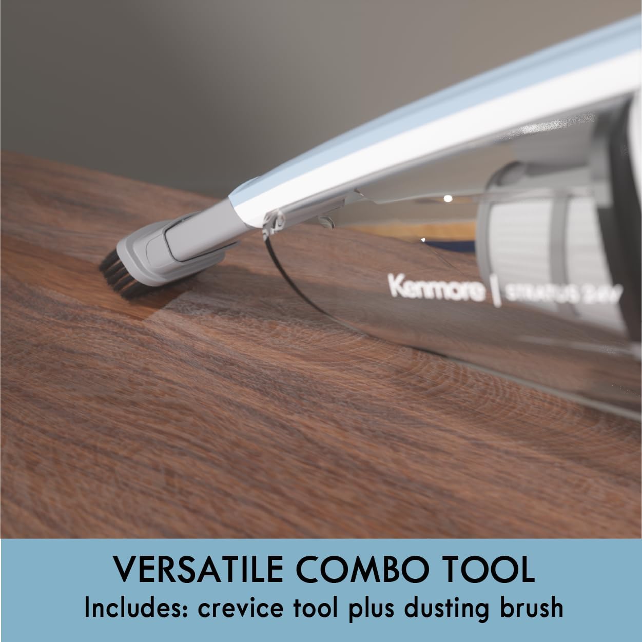 Kenmore Ds1020 16V Cordless Stick Vacuum Lightweight 2-In-1 Handheld