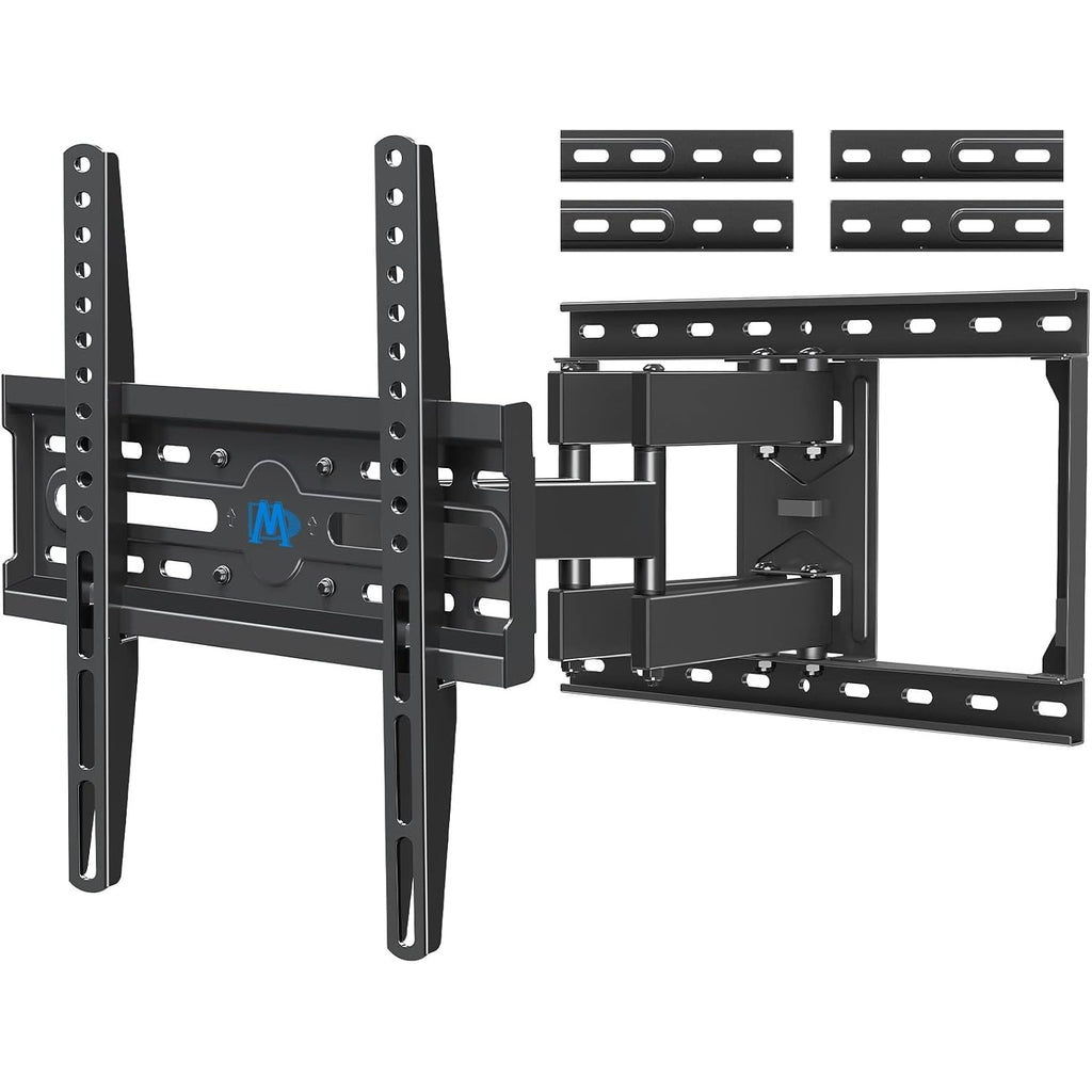 Mounting Dream Tv Wall Mount For Most 32-65 Inch Tv, Full Motion Tv Mount With Dual Arms, Wall Mount Bracket With Swivel And Tilt, Fits 16", 18", 24" Studs, Max Vesa 400X400Mm, 99 Lbs, Md2380-24K
