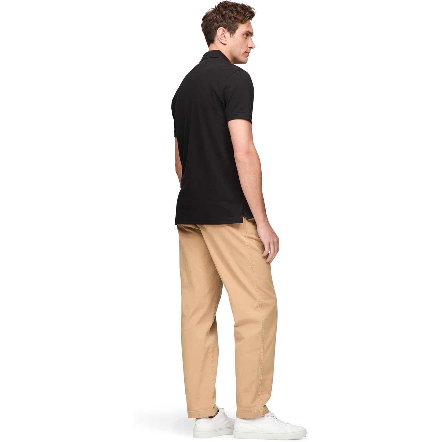 Tommy Hilfiger Men'S Short Sleeve Polo Shirts In Classic Fit With Stretch And Organic Pique Cotton