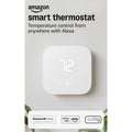 Amazon Smart Thermostat – Save Money And Energy - Works With Alexa And Ring - C-Wire Required