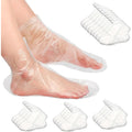 Plastic Disposable Foot Covers, Paraffin Bath Liners for Foot Pedicure Hot Spa Wax Treatment, Larger Thicker Thermal Therapy Feet Covers Bags Plastic Socks Liners (12.2" L x 6.7" W(Pack of 200))