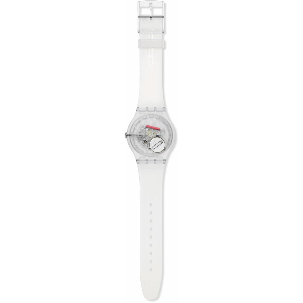 Swatch New Gent Biosourced Unisex Watch Casual Polymer Transparent Quartz Waterproof From The Archive