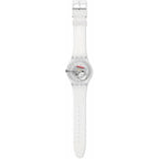 Swatch New Gent Biosourced Unisex Watch Casual Polymer Transparent Quartz Waterproof From The Archive