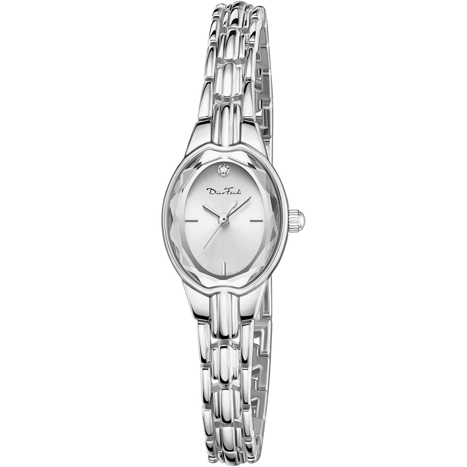 Diaofendi Gold Watches for Women Easy Read Ladies Quartz Wrist Watches with Small Vintage Bracelet