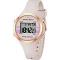 Bofan Waterproof Sports Women'S Digital Watch Chronograph Silicone Strap Watch