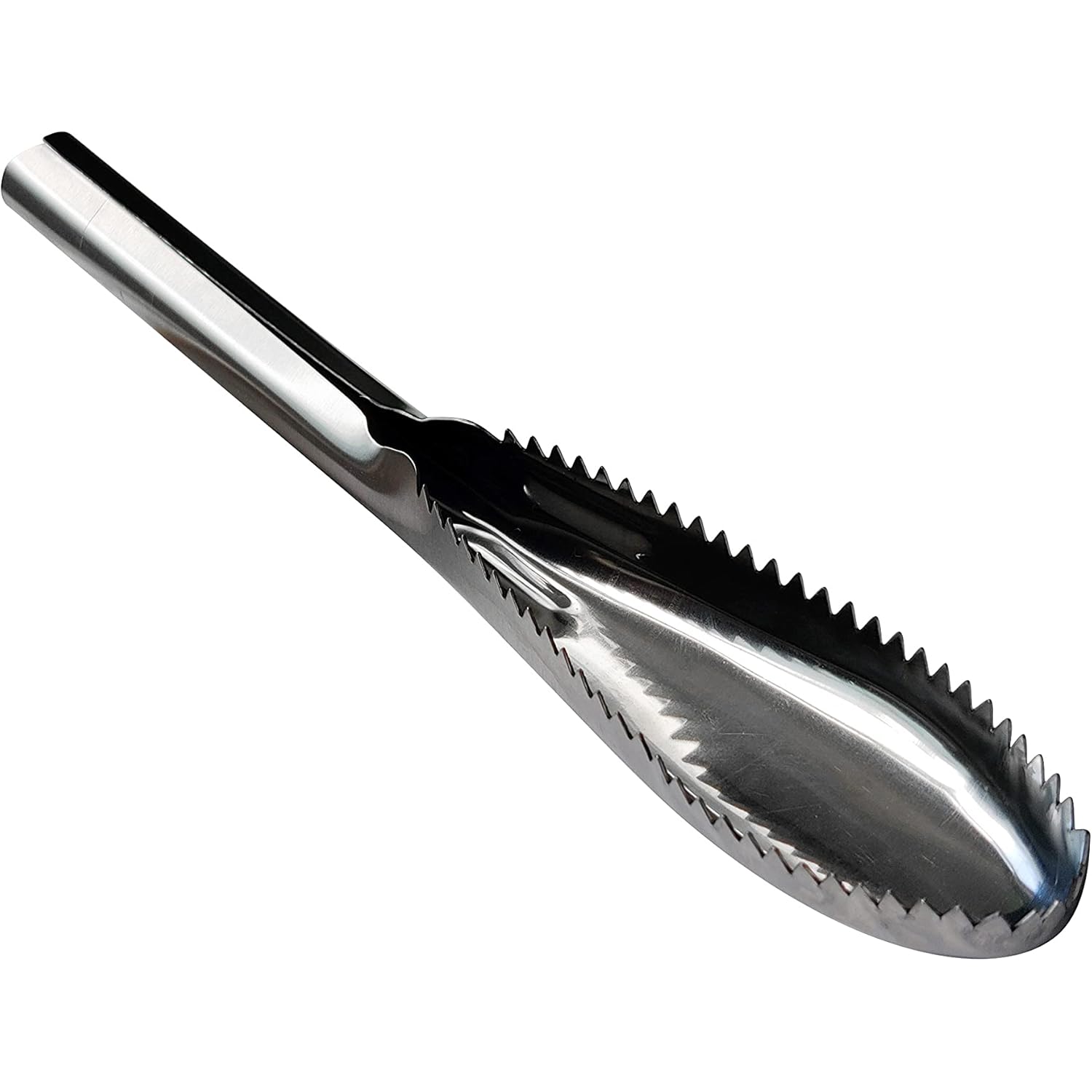 Fish Scaler, 304 Stainless Steel Fish Scaler Remover, Sawtooth Fish Descaler Tool for Family Kitchen, Seafood Markets