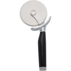 Kitchenaid Classic Pizza Wheel With Sharp Blade For Cutting Through Crusts, Pies And More, Built In Finger Guard For Safety And Comfort Grip To Protect Fingers, Dishwasher Safe, 9-Inch, Black