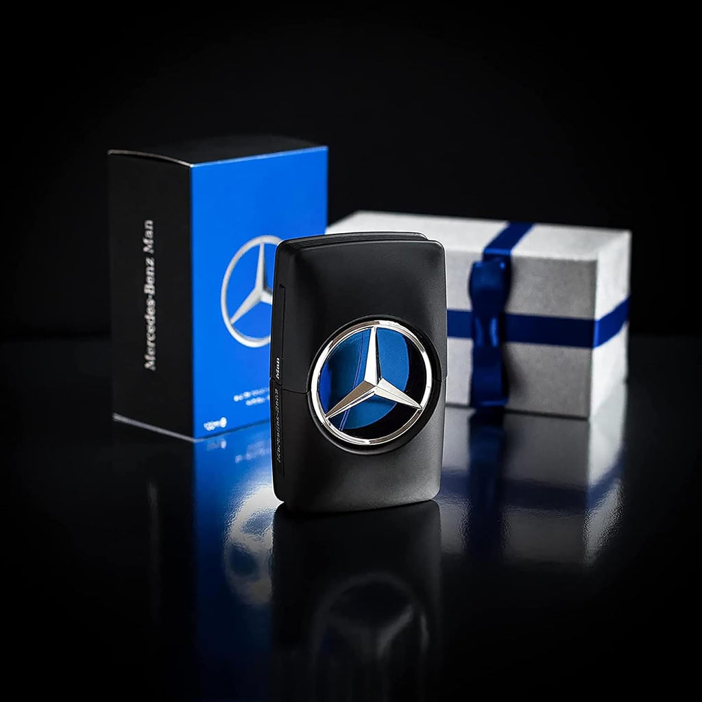 Mercedes Benz Man - Eau De Toilette For Men - Aromatic, Woody Fruity Mens Fragrance With Cedar And Oakmoss Notes - Long Lasting Mens Cologne - 3.4 Oz