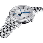 Tissot Womens Tissot Carson Premium Lady Moonphase Swiss Quartz Watch, Grey, Stainless Steel, 16 (T1222231103300)