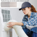 Portable Ac Hose, Air Conditioner Exhaust Hose Vent Kit 5.9" Dia 59" Length | No Coupler, Universal Replacement, Window Vent Kit For Most Portable Ac Units, Check The Diameter Before Purchasing