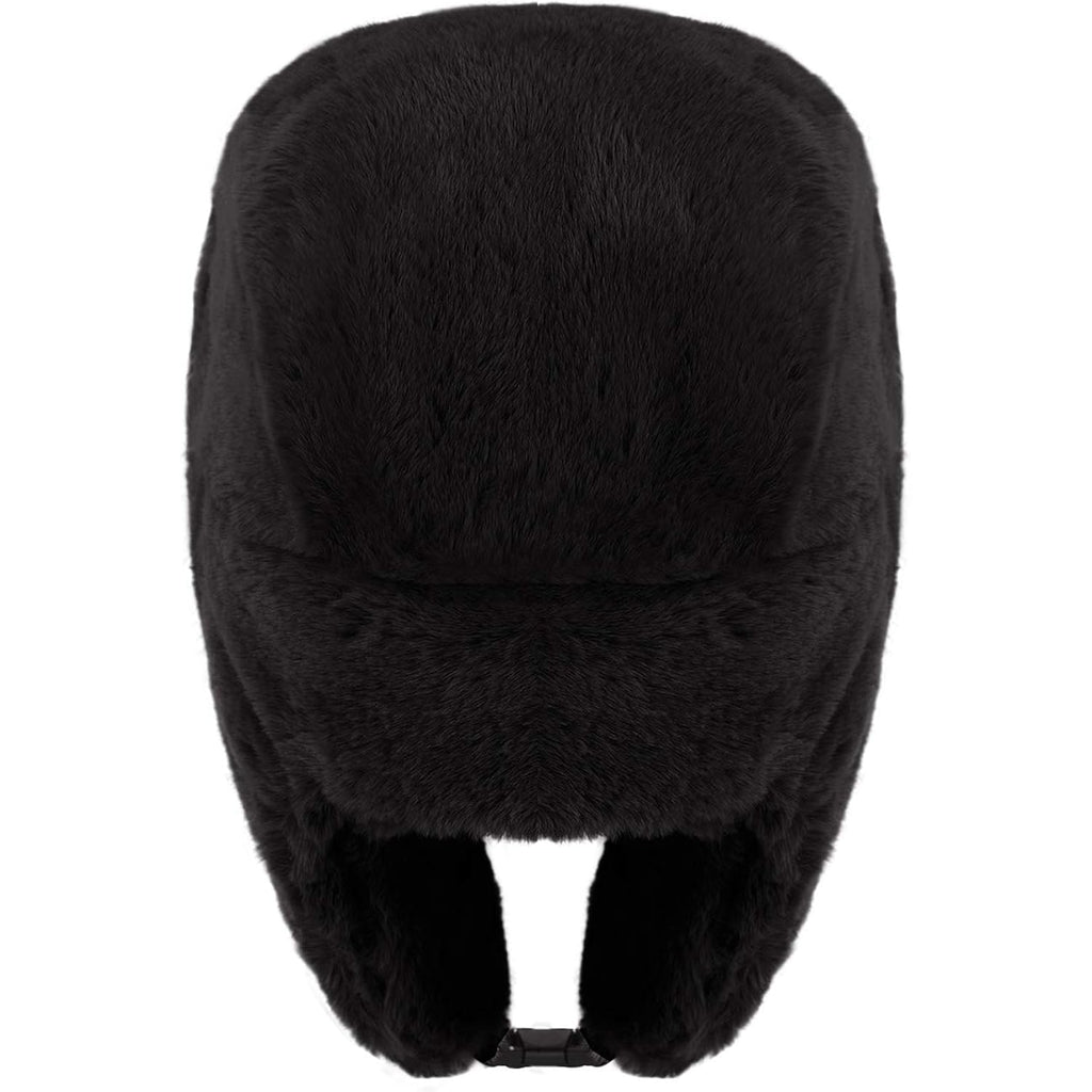 Warm Trapper Hat for Men Women Winter Cozy Plush Faux Fur Ushanka Russian Hats Cold Weather Ear Flap Hunting Snow Eskimo Hat
