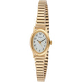 Timex Women'S Cavatina Watch - Tpearl Dial Gold-Tone Case