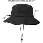 NPQQUAN Waterproof Quick Dry Bucket Hats for Woman Men Packable Foldable Rain Sun Hat Lightweight Hiking Hat