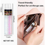 1Pc Hair And Body Glitter Spray, Shimmering Powder Sparkle Powder Makeup, Glitter Loose Sparkle Makeup For Body Highlighter,Festival Prom Rave Accessories，10G (Pastel)