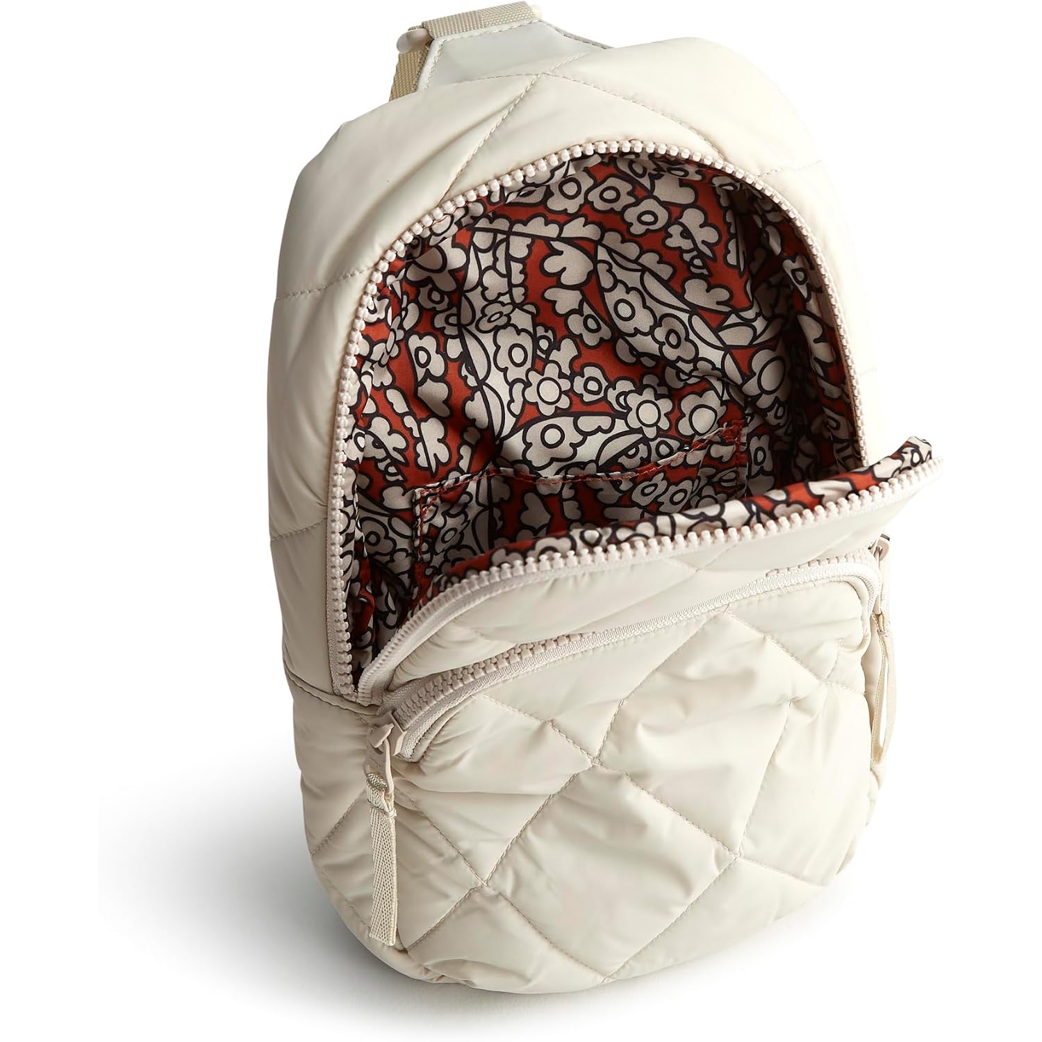 Vera Bradley Women'S Featherweight Lorman Sling Backpack, Pumice Stone, One Size