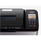 Zojirushi Bb Pdc20Ba Virtuoso Plus 2 Lb Breadmaker, Black | 2-Lb Loaf, Dual Kneading Blades And Lid And Bottom Heaters For Even Baking, Gluten-Free, Vegan And Rapid Programs, 120V/700W