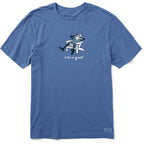 Life Is Good. Men'S Adirondack Jake Chill Short Sleeve Crusher Tee