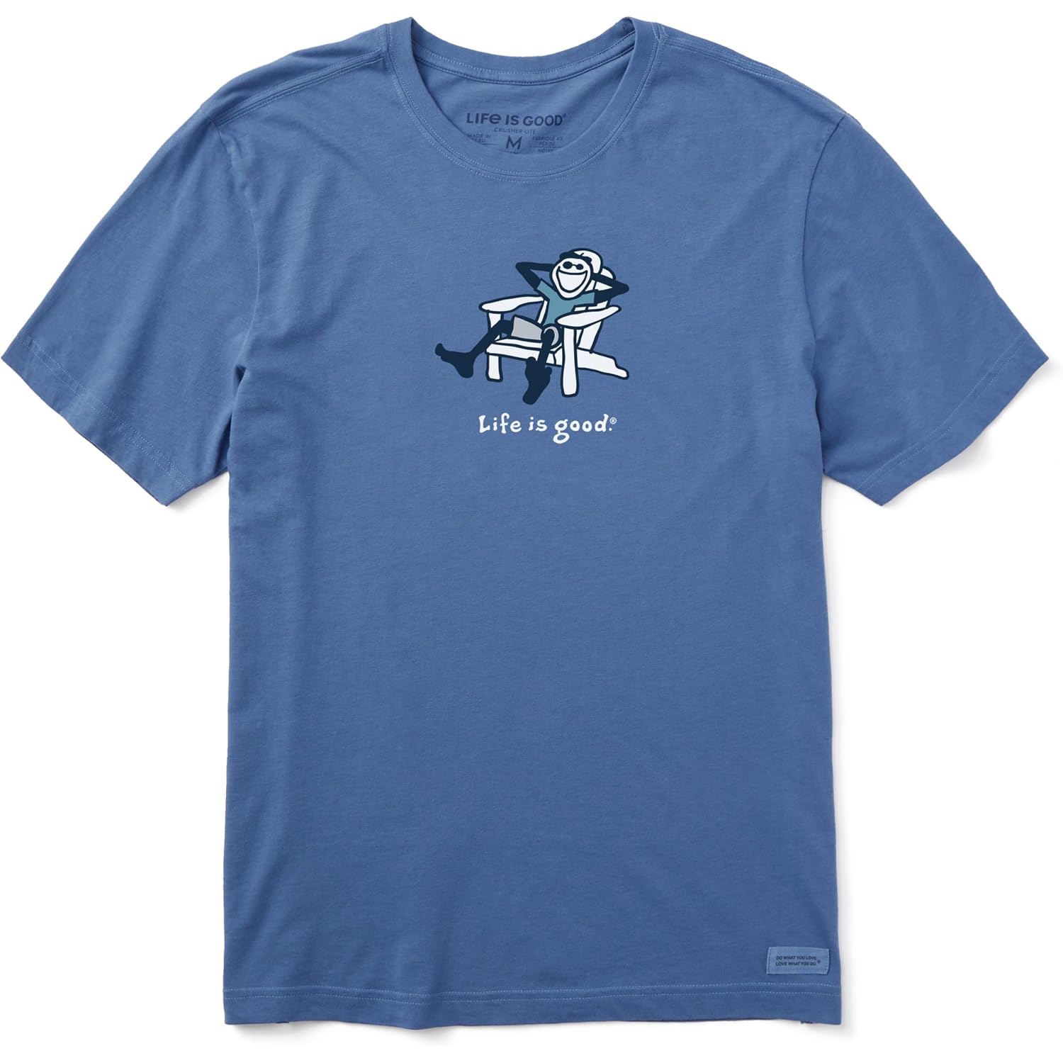 Life Is Good. Men'S Adirondack Jake Chill Short Sleeve Crusher Tee