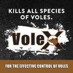 Volex - Effective Against All Species Of Voles. Safe For Use Around People, Pets, Livestock, And Wildlife