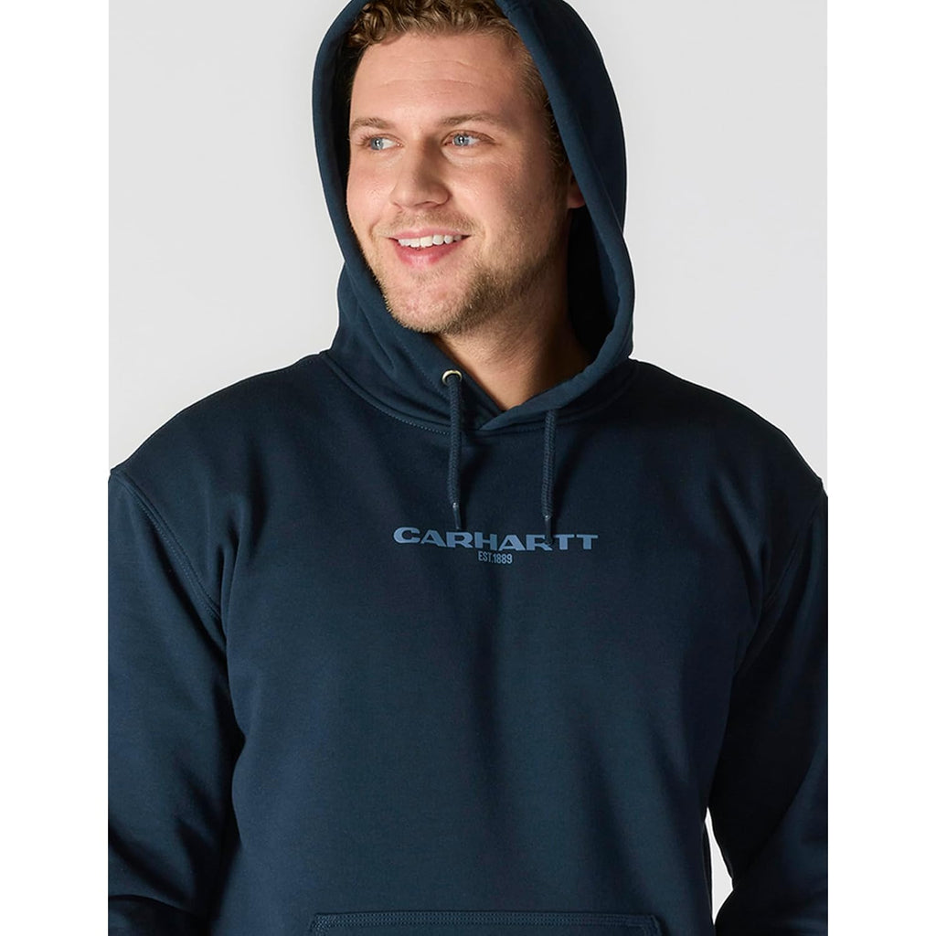 Carhartt Men'S Rain Defender Loose Fit Midweight 1889 Graphic Sweatshirt