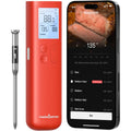 Thermomaven Smart Bluetooth Wireless Meat Thermometer, 10X Enhanced Sub-1G Signal And Stability, Standalone Display Base, Certified Accuracy ±0.5°F, Wifi Unlimited Range For Bbq, Oven, Smoker, Grill