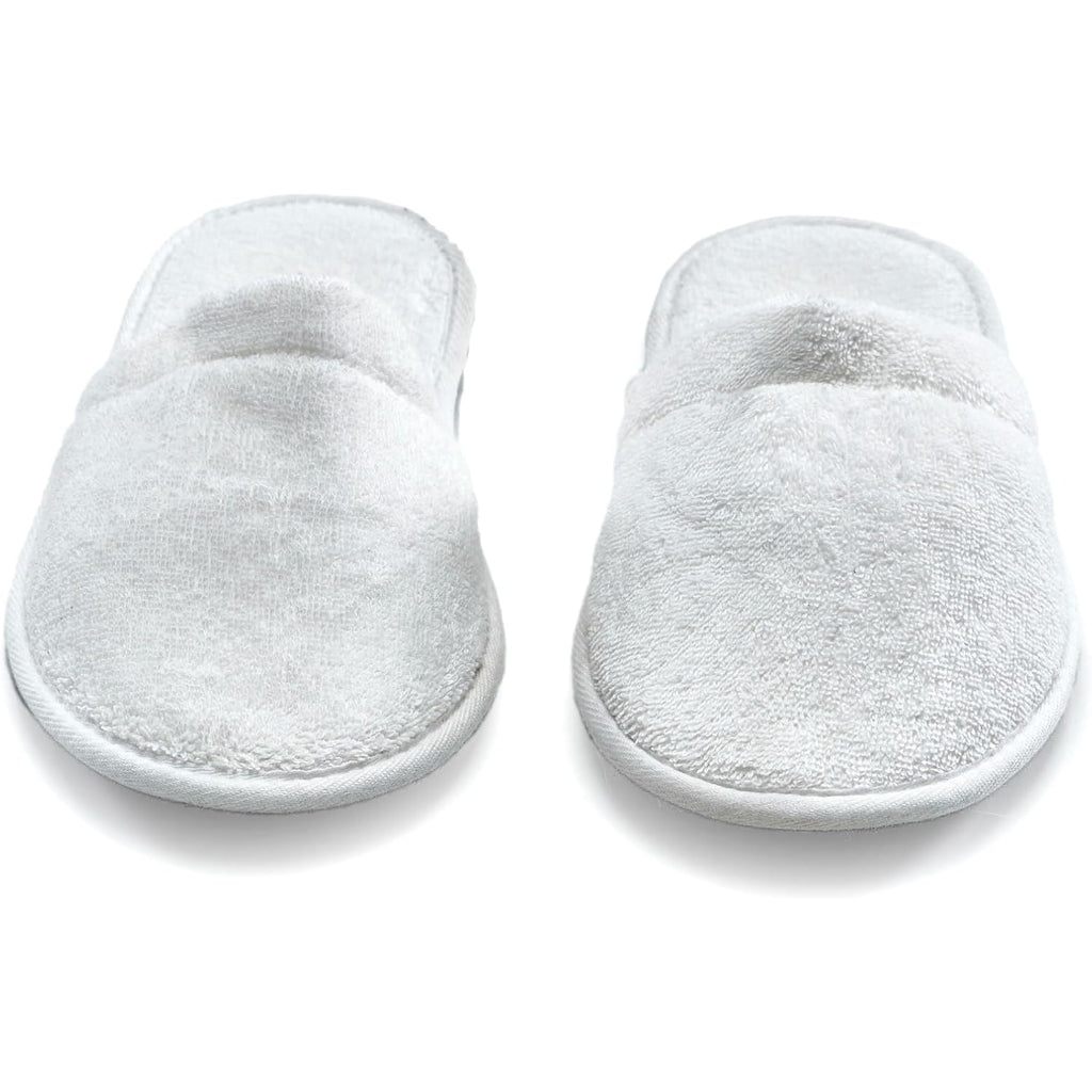 ESKYMODE Womens Cotton Bath Slippers, Terry Cloth Spa Slippers for Women