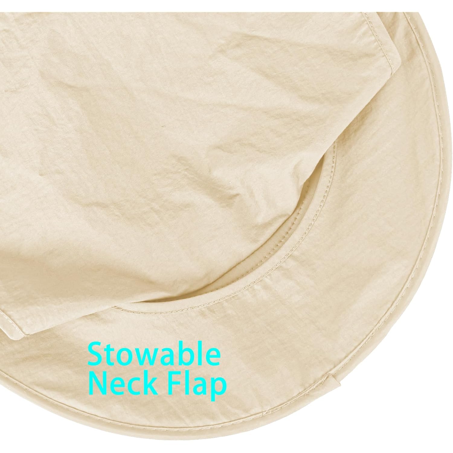 Sun Hats for Men Women Fishing Hat UPF 50+ Breathable Wide Brim Bucket Hats Summer UV Protection Safari Hat with Neck Flap