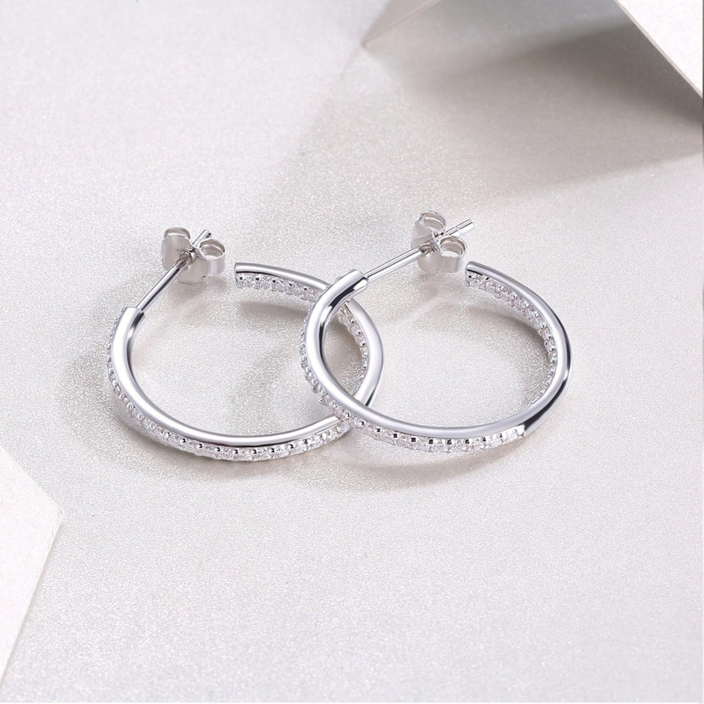 14K Gold 0.7ct Diamond Drop Earrings for Women,D-Color VVS1 Earring, Lovely Gift for Girlfriend on Birthday