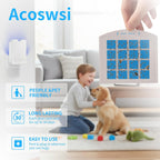 Indoor Fly Trap Plug In, Flying Insect Trap With Blue Uv Light, Fruit Fly & Gnat Trap For Indoors, Mess-Free Bug Catcher For Home, 1 Device + 5 Refill Glue Cards