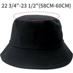 Bucket Hats for Men Women Packable Foldable Sun Hats for Women Beach Travel Cap Blue