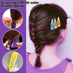 Auroray 32 Colors Small Hair Rubber Bands With 16 Styling Tools, 2000 Pcs Elastic Girl Baby Hair Ties, Mini Bands With Elastic Cutter, Hair Accessories Xmas Stuff For Girls Baby Toddlers Kids