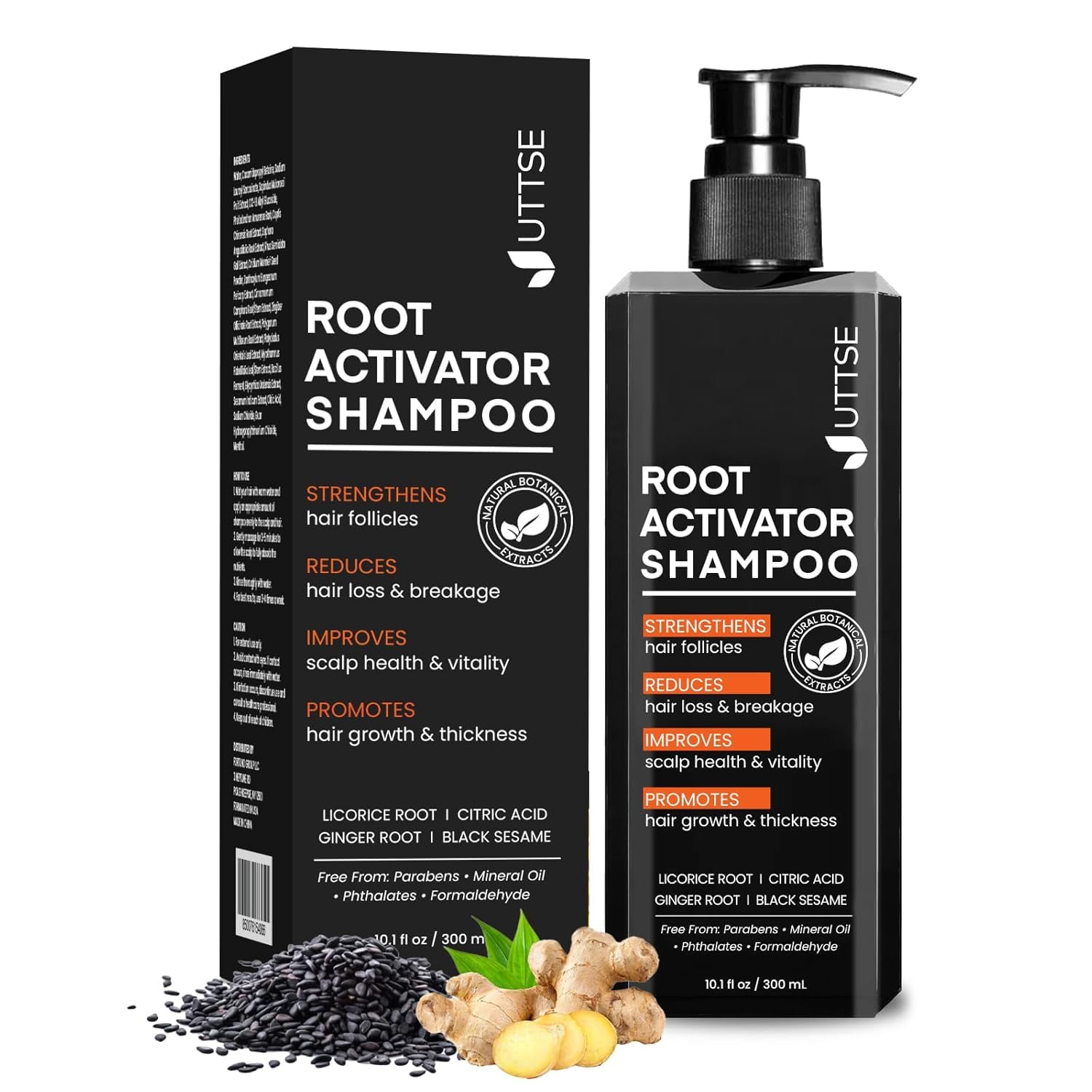 Root Activator Shampoo for Men: Hair Growth Shampoo for Hair Loss and Thinning Hair