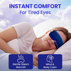 Eye Serenity Steam Eye Mask, Heated Eye Mask, Self Heating Warm Compress For Dry Eyes, Fast Relief For Stye, Puffy Sensitive Eyes, Moist Heat, Gift For Women And Men - Unscented