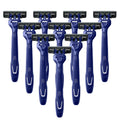Harry's Disposable Razors for Men - 10 Count - 3-Blade Men's Razors for Travel and On-the-Go Convenience
