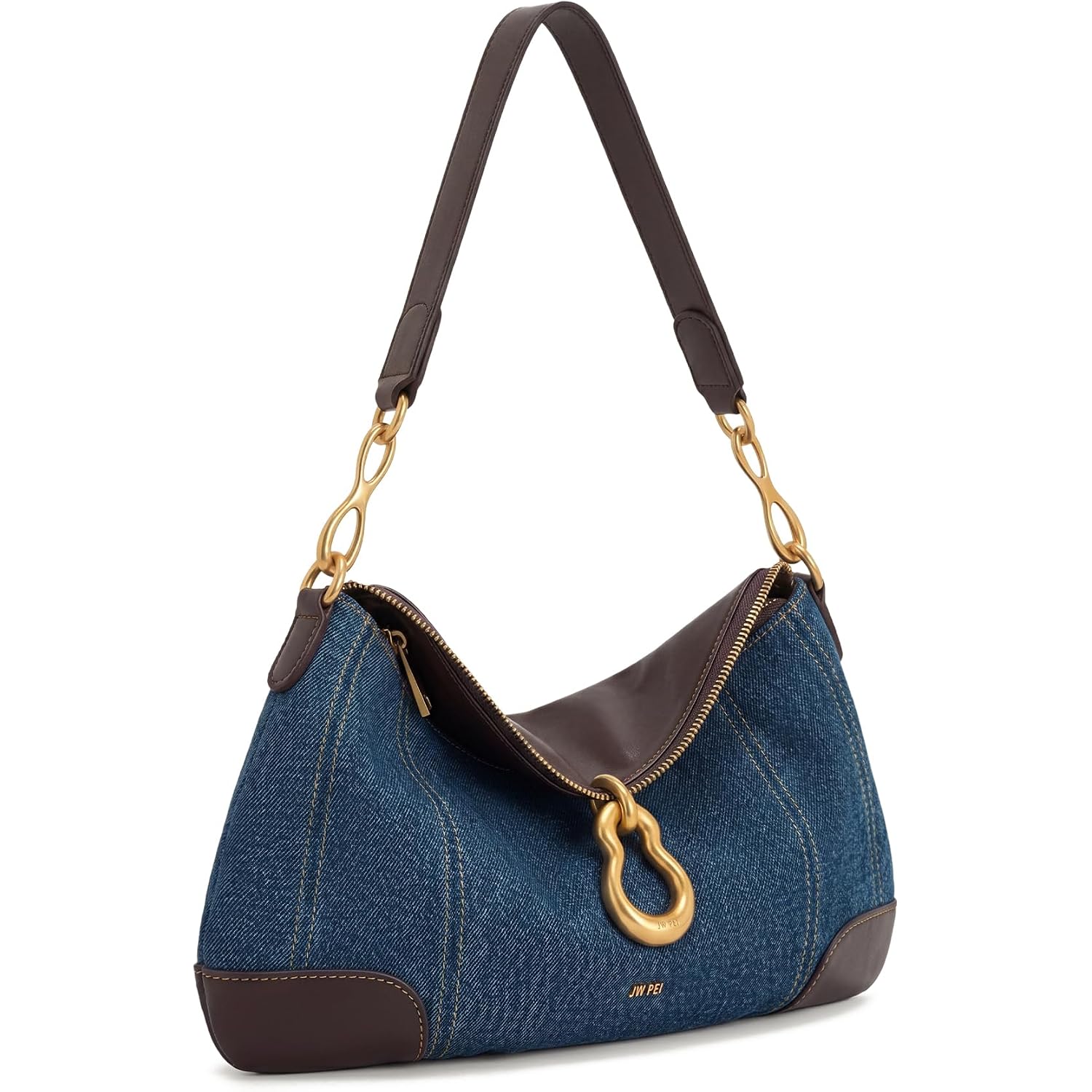Jw Pei Women'S Jayla Metal Pendant Embellished Shoulder Bag