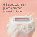 Schick Intuition Razors for Women with Sensitive Skin | 1 Razor & 2 Intuition Razor Blades Refill with Organic Aloe