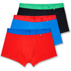 Happy Socks Men'S 3-Pack Solid Mix Short Boxers