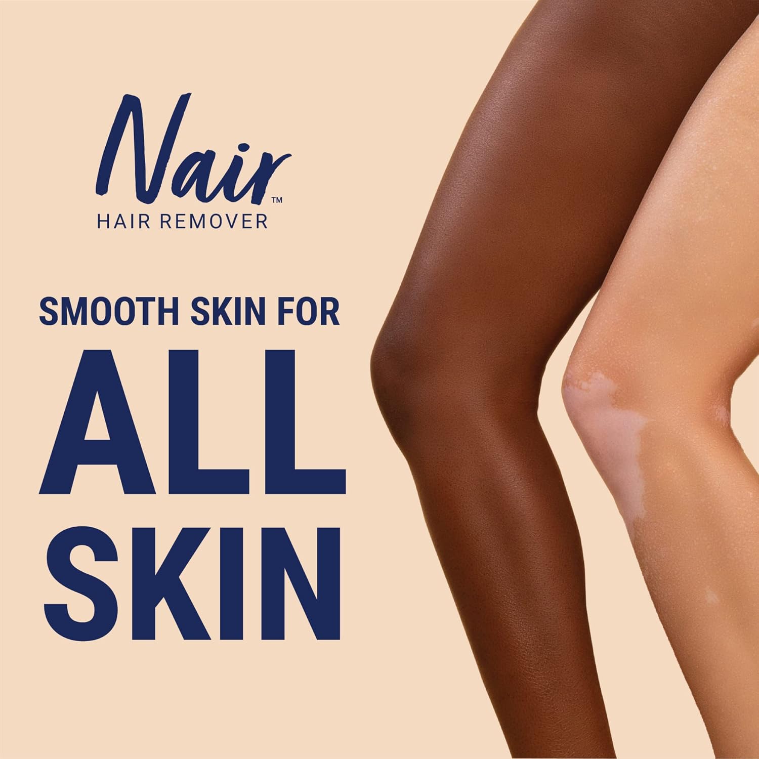 Nair Hair Remover Moisturizing Face Cream, with Sweet Almond Oil, 2OZ