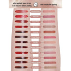Lip Stain Peel Off Lip Liner Stain with Tweezer, Long Lasting Matte Lip Tint Tattoo, Highly Pigmented Color Lip Makeup, Waterproof Lipstick, Transfer-proof Lipstain for Women, Nude Pink