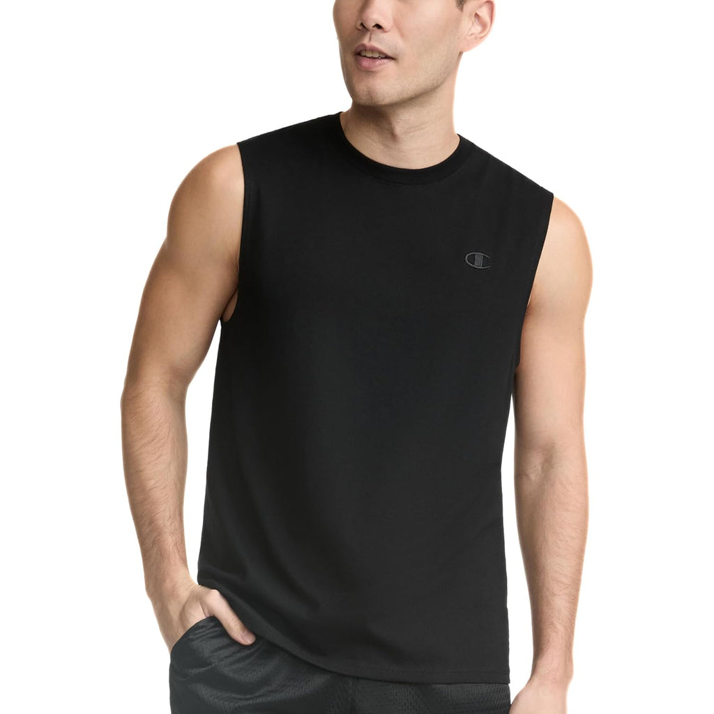 Champion Men'S Muscle Tank, Classic Graphic Muscle Tee, Sleeveless T-Shirt For Men (Reg. Or Big & Tall)