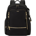Tumi - Voyageur Celina Backpack - Women'S Work And Travel Bag - 16.0" X 10.6" X 6.5" - Holds Up To 16" Laptop - Black & Gold Hardware